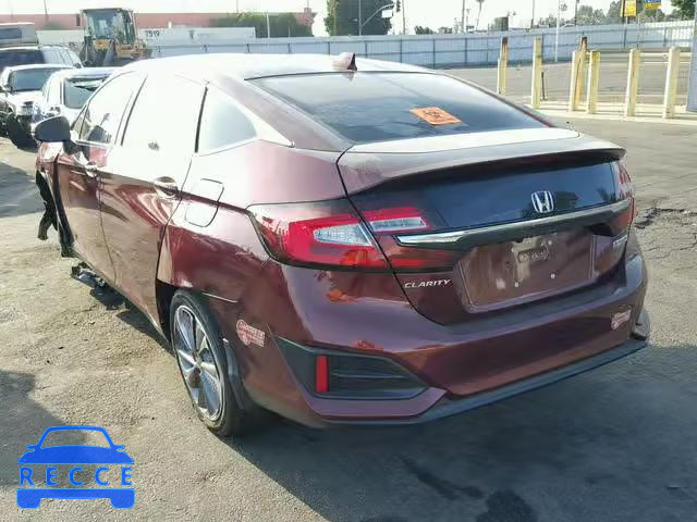 2018 HONDA CLARITY JHMZC5F15JC005530 image 2