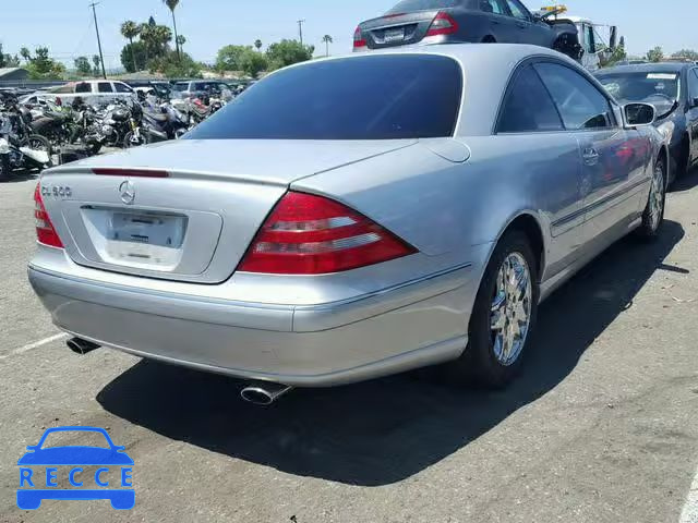 2000 MERCEDES-BENZ CL 500 WDBPJ75J4YA002036 зображення 3