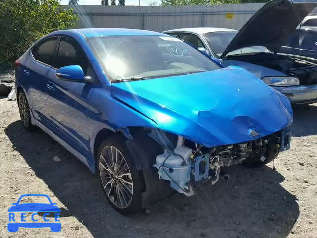 2017 HYUNDAI ELANTRA SP KMHD04LB5HU364565 image 0