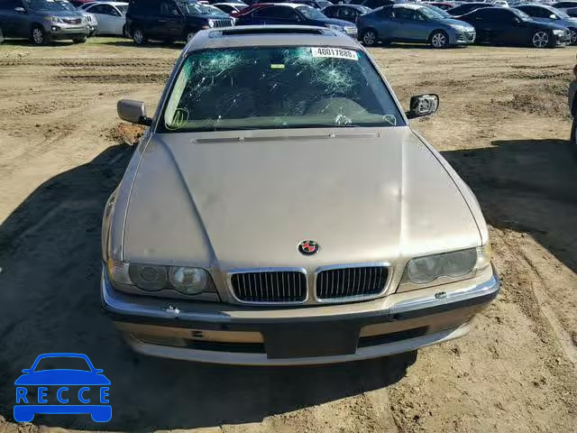 2001 BMW 750 IL WBAGJ03401DD74502 зображення 8