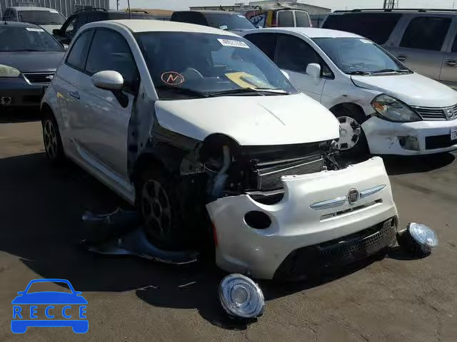 2017 FIAT 500 ELECTR 3C3CFFGE1HT609259 image 0