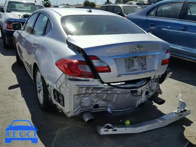 2012 INFINITI M35H JN1EY1AP5CM910596 image 2