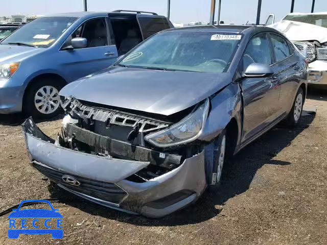 2018 HYUNDAI ACCENT SEL 3KPC24A39JE014558 зображення 1