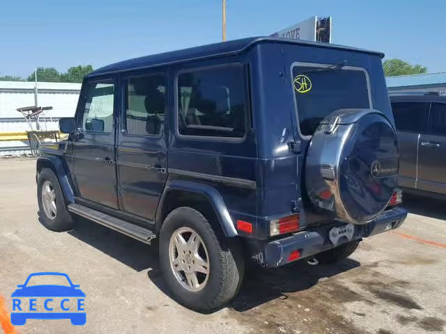 2003 MERCEDES-BENZ G 500 WDCYR49E43X135275 image 2