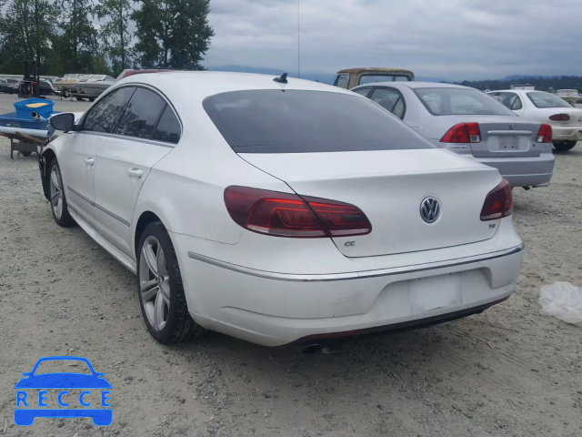 2016 VOLKSWAGEN CC BASE WVWBP7AN3GE500772 зображення 2