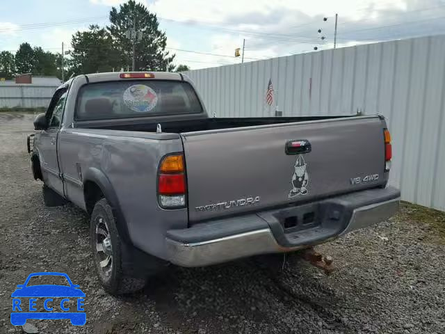 2000 TOYOTA TUNDRA SR5 5TBKT4412YS097956 image 2