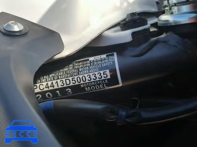 2013 HONDA CBR500 R MLHPC4413D5003335 image 9