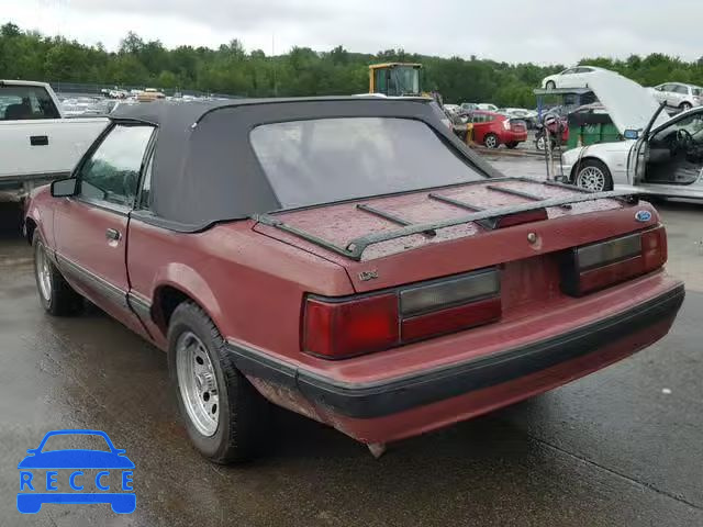 1987 FORD MUSTANG LX 1FABP44A8HF109626 image 2