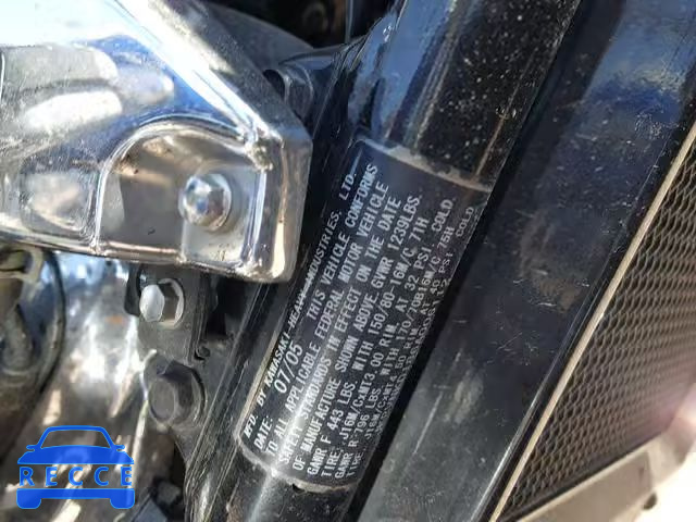 2006 KAWASAKI VN1600 D6F JKBVNKD186A006112 image 9