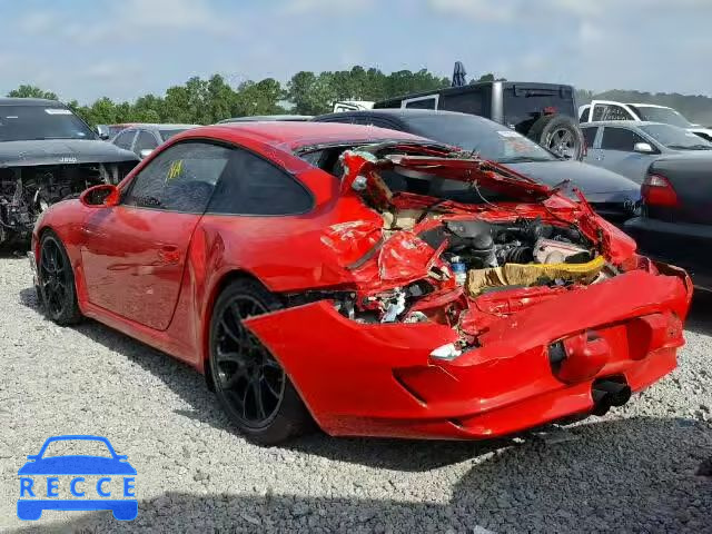 2007 PORSCHE 911 GT3 WP0AC29957S792511 image 2