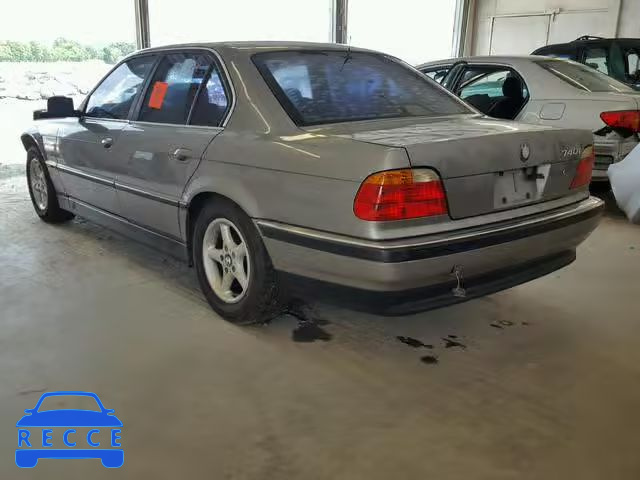 1998 BMW 740 I AUTO WBAGF8326WDL54788 image 2