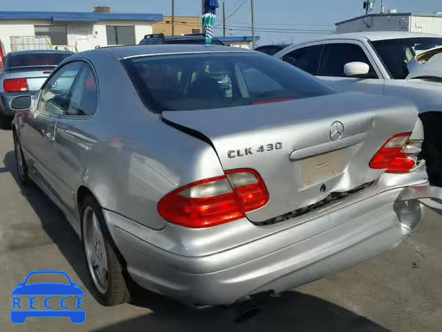 1999 MERCEDES-BENZ CLK 430 WDBLJ70G2XF080682 image 2