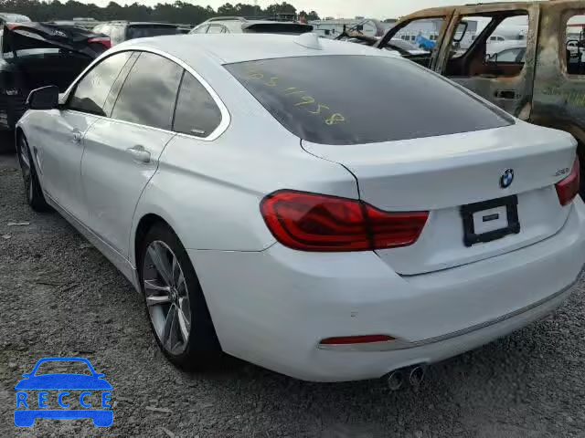 2018 BMW 430I GRAN WBA4J1C57JBG76480 image 2