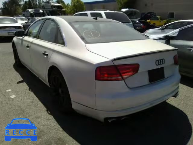 2011 AUDI A8 QUATTRO WAUAVAFD6BN011903 image 2