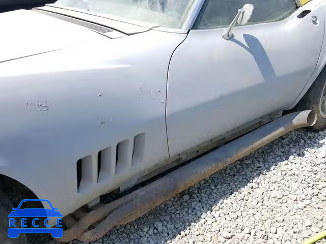 1968 CHEVROLET CORVETTE 194678S425558 зображення 9