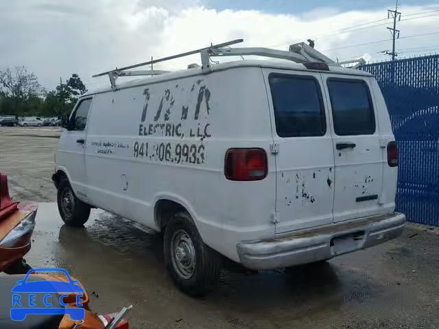 2003 DODGE RAM VAN B2 2D7JB21Y63K516211 зображення 2