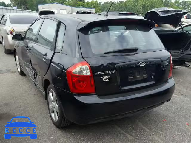 2009 KIA SPECTRA SX KNAFE241995023624 image 2