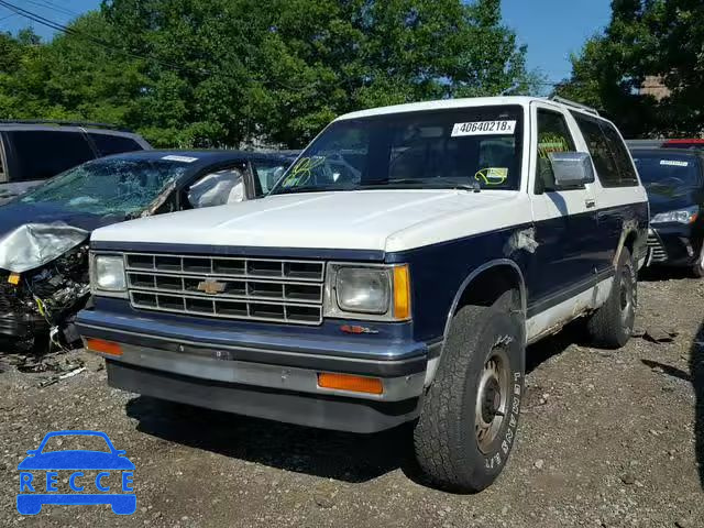 1989 CHEVROLET BLAZER S10 1GNCT18Z2K0167547 зображення 1