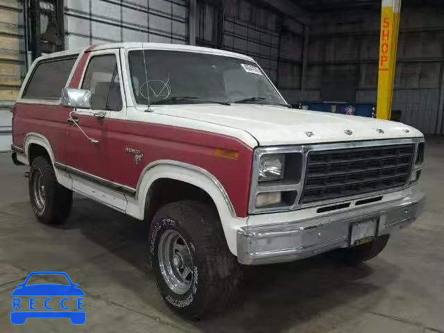 1981 FORD BRONCO U10 1FMEU15F2BLA05355 image 0