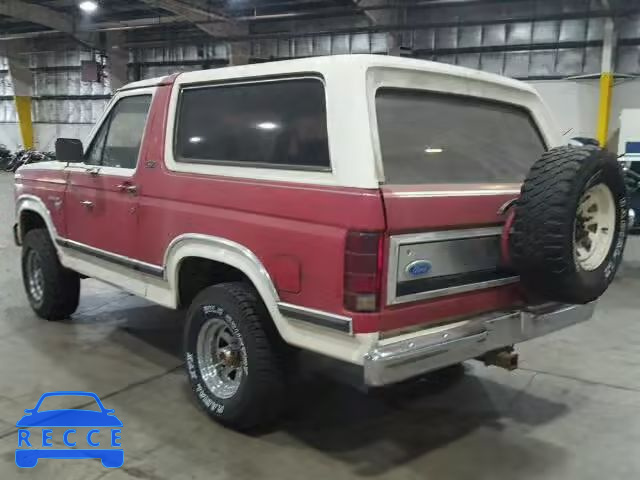 1981 FORD BRONCO U10 1FMEU15F2BLA05355 image 2