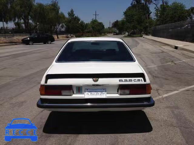 1984 BMW 6 SERIES 0000000000TP49170 image 4