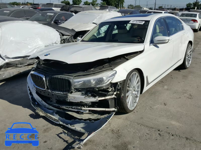 2016 BMW 740 I WBA7E2C50GG546735 зображення 1