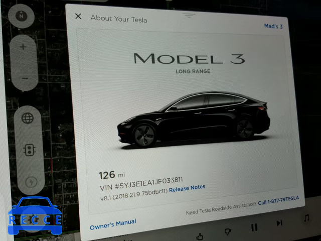 2018 TESLA MODEL 3 5YJ3E1EA1JF033811 Bild 7