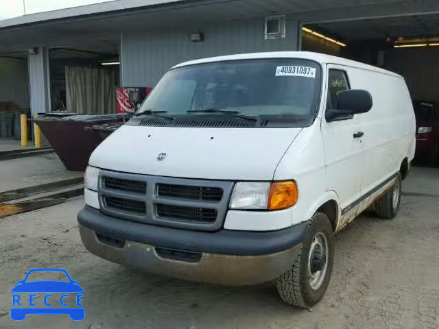 2003 DODGE RAM VAN B3 2D7KB31Y63K506532 зображення 1