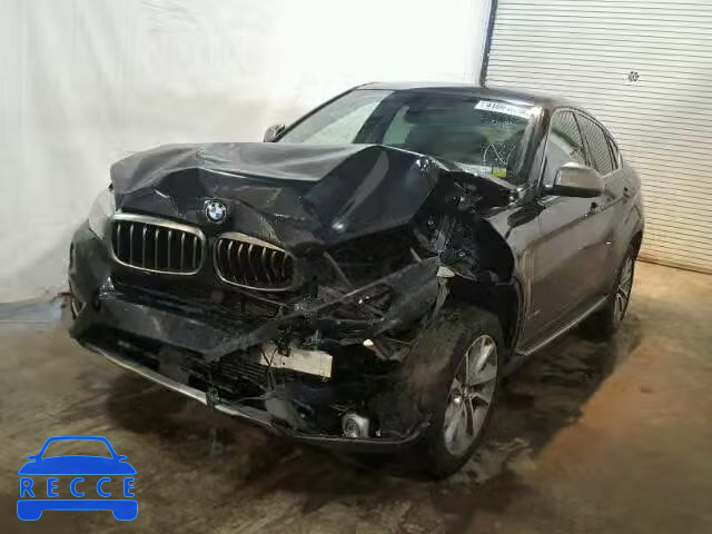 2015 BMW X6 XDRIVE3 5UXKU2C58F0N76118 image 1
