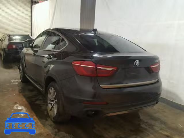 2015 BMW X6 XDRIVE3 5UXKU2C58F0N76118 image 2