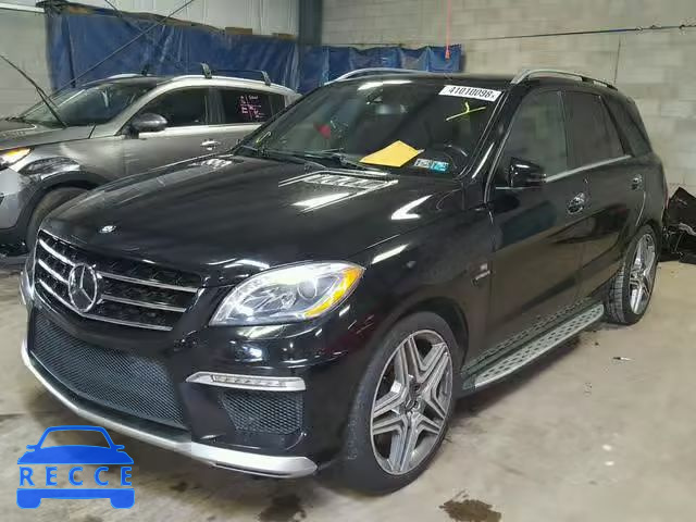 2013 MERCEDES-BENZ ML 63 AMG 4JGDA7EB3DA118220 image 1