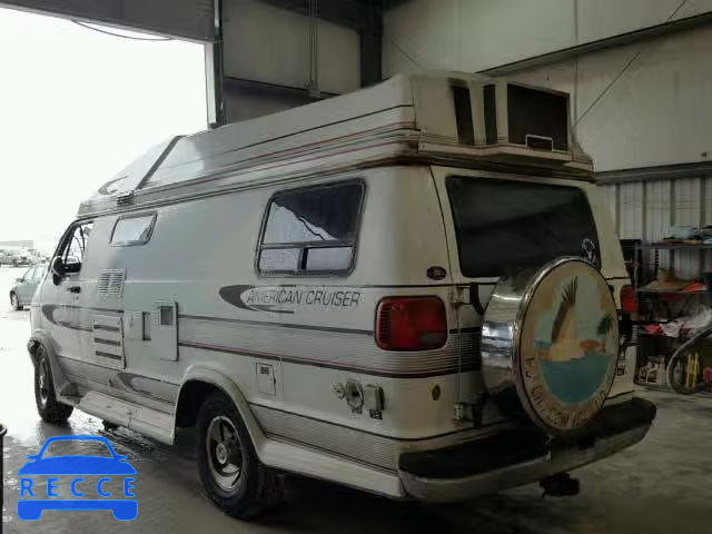 1997 DODGE RAM VAN B3 2B6KB31Z2VK590424 зображення 2