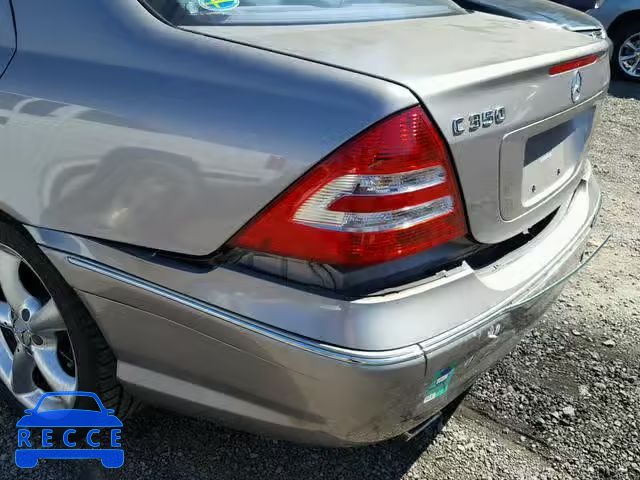 2006 MERCEDES-BENZ C 350 WDBRF56H36F775610 image 8