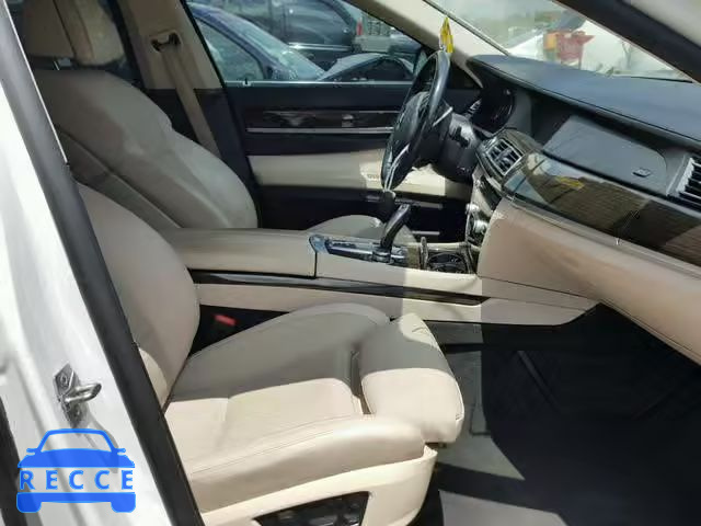 2012 BMW 740 LI WBAKB4C50CC576687 image 4