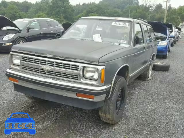 1991 CHEVROLET BLAZER S10 1GNDT13ZXM2208168 image 1