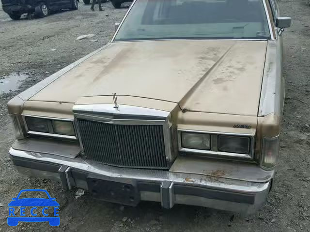 1986 LINCOLN TOWN CAR 1LNBP96F3GY727600 Bild 8