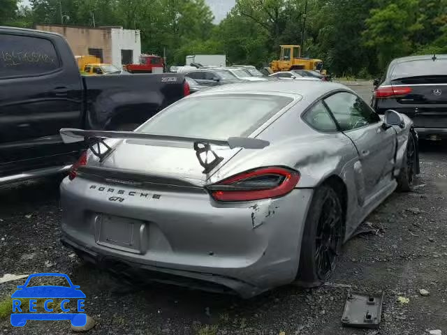 2016 PORSCHE CAYMAN GT4 WP0AC2A84GK197278 зображення 3