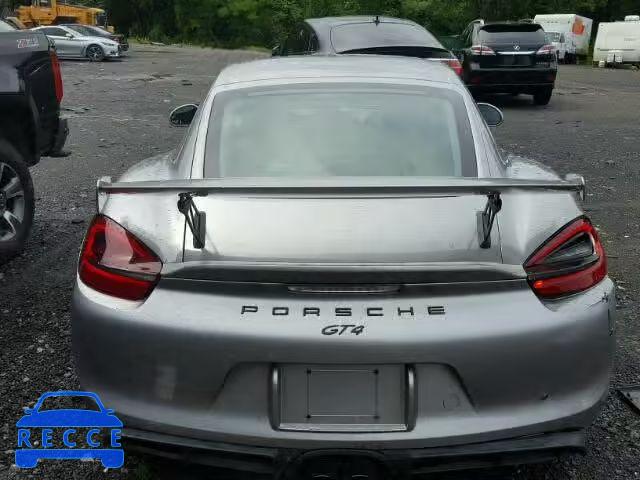 2016 PORSCHE CAYMAN GT4 WP0AC2A84GK197278 image 8