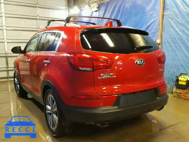 2014 KIA SPORTAGE S KNDPCCA69E7659008 image 2