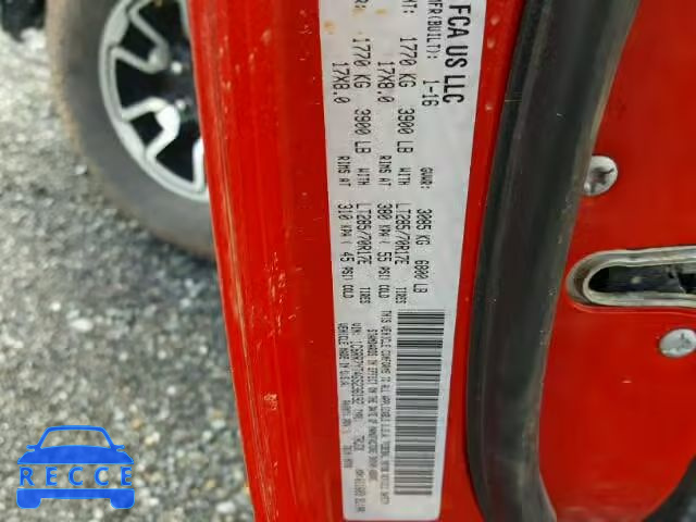 2016 RAM 1500 REBEL 1C6RR7YT4GS236192 image 9