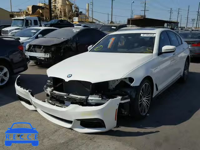 2018 BMW 530E WBAJA9C52JB033839 зображення 1