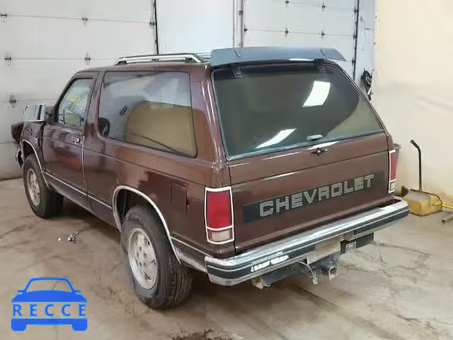 1988 CHEVROLET BLAZER S10 1GNCT18R0J0158232 image 2