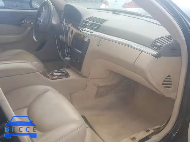 2005 MERCEDES-BENZ S 500 4MAT WDBNG84J35A438353 image 4