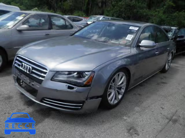 2013 AUDI A8 QUATTRO WAUAGAFD2DN012205 image 0