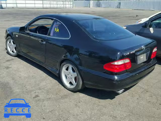 1999 MERCEDES-BENZ CLK 430 WDBLJ70G2XF070783 зображення 2