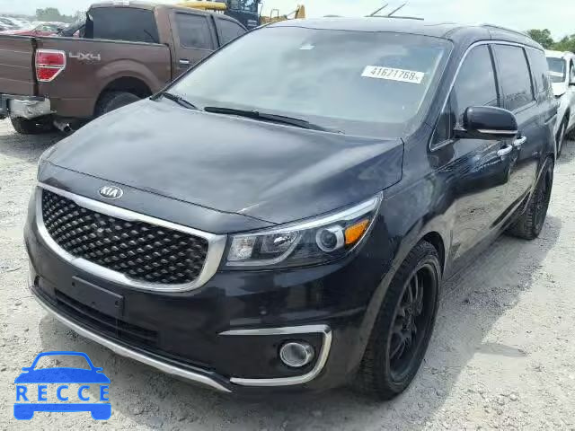 2015 KIA SEDONA SXL KNDME5C19F6028356 Bild 1