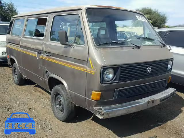 1984 VOLKSWAGEN VANAGON BU WV2YB0250EH030597 зображення 0