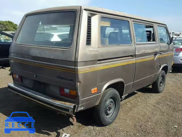 1984 VOLKSWAGEN VANAGON BU WV2YB0250EH030597 image 3