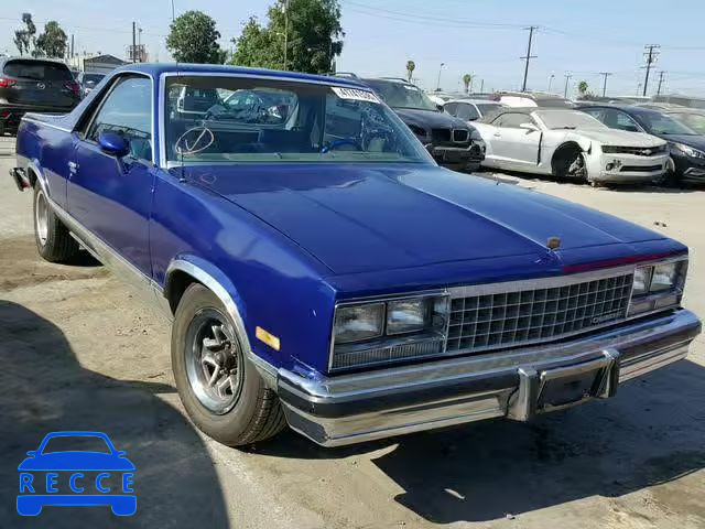 1983 CHEVROLET EL CAMINO 1GCCW80HXDR110331 image 0