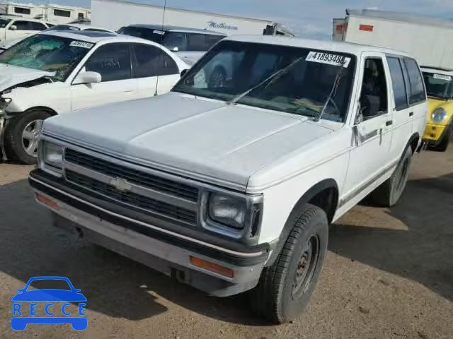 1991 CHEVROLET BLAZER S10 1GNDT13Z5M2255124 image 1